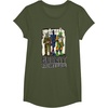 image:imageStar Wars Bounty Hunters 4LOM IG88 amp Bossk Stylized Art TShirtOlive Green