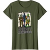 image:imageStar Wars Bounty Hunters 4LOM IG88 amp Bossk Stylized Art TShirtOlive Green