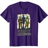 image:imageStar Wars Bounty Hunters 4LOM IG88 amp Bossk Stylized Art TShirtPurple