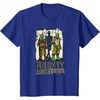 image:imageStar Wars Bounty Hunters 4LOM IG88 amp Bossk Stylized Art TShirtRoyal Blue