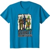 image:imageStar Wars Bounty Hunters 4LOM IG88 amp Bossk Stylized Art TShirtSapphire Blue