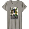 image:imageStar Wars Bounty Hunters 4LOM IG88 amp Bossk Stylized Art TShirtSlate Grey