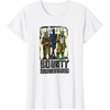 image:imageStar Wars Bounty Hunters 4LOM IG88 amp Bossk Stylized Art TShirtWhite