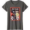 image:imageStar Wars Classic Vintage Chibi Galaxys Villains Poster TShirtAsphalt Grey