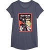 image:imageStar Wars Classic Vintage Chibi Galaxys Villains Poster TShirtHeather Blue