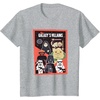 image:imageStar Wars Classic Vintage Chibi Galaxys Villains Poster TShirtHeather Grey