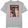 image:imageStar Wars Classic Vintage Chibi Galaxys Villains Poster TShirtHeather Grey