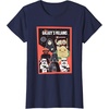 image:imageStar Wars Classic Vintage Chibi Galaxys Villains Poster TShirtNavy Blue