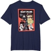 image:imageStar Wars Classic Vintage Chibi Galaxys Villains Poster TShirtNavy Blue