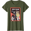 image:imageStar Wars Classic Vintage Chibi Galaxys Villains Poster TShirtOlive Green