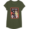image:imageStar Wars Classic Vintage Chibi Galaxys Villains Poster TShirtOlive Green