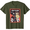 image:imageStar Wars Classic Vintage Chibi Galaxys Villains Poster TShirtOlive Green