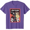 image:imageStar Wars Classic Vintage Chibi Galaxys Villains Poster TShirtPurple Heather