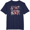 image:imageStar Wars Dark Side Villains Vintage Collage Chest Poster TShirtNavy Blue