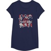 image:imageStar Wars Dark Side Villains Vintage Collage Chest Poster TShirtNavy Blue