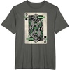 image:imageStar Wars Darth Maul St Patricks Day Playing Card TShirtAsphalt Grey