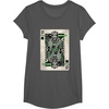 image:imageStar Wars Darth Maul St Patricks Day Playing Card TShirtAsphalt Grey