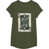 image:imageStar Wars Darth Maul St Patricks Day Playing Card TShirtOlive Green