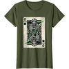 image:imageStar Wars Darth Maul St Patricks Day Playing Card TShirtOlive Green