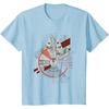 image:imageStar Wars Epic Millennium Falcon Schematic Big Chest Poster TShirtBaby Blue