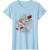 image:imageStar Wars Epic Millennium Falcon Schematic Big Chest Poster TShirtBaby Blue