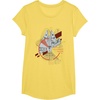 image:imageStar Wars Epic Millennium Falcon Schematic Big Chest Poster TShirtLemon Yellow