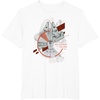 image:imageStar Wars Epic Millennium Falcon Schematic Big Chest Poster TShirtWhite