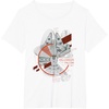 image:imageStar Wars Epic Millennium Falcon Schematic Big Chest Poster TShirtWhite