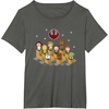 image:imageStar Wars Iconic Epic Rebel Alliance Group Shot Chibi Poster TShirtAsphalt Grey