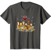 image:imageStar Wars Iconic Epic Rebel Alliance Group Shot Chibi Poster TShirtAsphalt Grey