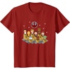 image:imageStar Wars Iconic Epic Rebel Alliance Group Shot Chibi Poster TShirtCranberry Red