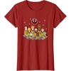 image:imageStar Wars Iconic Epic Rebel Alliance Group Shot Chibi Poster TShirtCranberry Red