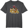 image:imageStar Wars Iconic Epic Rebel Alliance Group Shot Chibi Poster TShirtDark Heather Grey