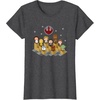 image:imageStar Wars Iconic Epic Rebel Alliance Group Shot Chibi Poster TShirtDark Heather Grey