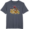 image:imageStar Wars Iconic Epic Rebel Alliance Group Shot Chibi Poster TShirtHeather Blue