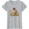image:imageStar Wars Iconic Epic Rebel Alliance Group Shot Chibi Poster TShirtHeather Grey