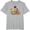 image:imageStar Wars Iconic Epic Rebel Alliance Group Shot Chibi Poster TShirtHeather Grey