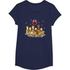 image:imageStar Wars Iconic Epic Rebel Alliance Group Shot Chibi Poster TShirtNavy Blue