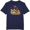 image:imageStar Wars Iconic Epic Rebel Alliance Group Shot Chibi Poster TShirtNavy Blue