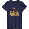 image:imageStar Wars Iconic Epic Rebel Alliance Group Shot Chibi Poster TShirtNavy Blue
