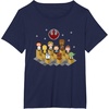image:imageStar Wars Iconic Epic Rebel Alliance Group Shot Chibi Poster TShirtNavy Blue