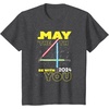 image:imageStar Wars May the 4th Be With You 2024 Lightsabers TShirtDark Heather Grey