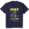 image:imageStar Wars May the 4th Be With You 2024 Lightsabers TShirtNavy Blue