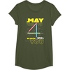 image:imageStar Wars May the 4th Be With You 2024 Lightsabers TShirtOlive Green