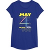 image:imageStar Wars May the 4th Be With You 2024 Lightsabers TShirtRoyal Blue