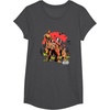 image:imageStar Wars Rogue One Last Stand Island Retro Distressed TShirtDark Heather Grey