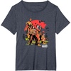 image:imageStar Wars Rogue One Last Stand Island Retro Distressed TShirtHeather Blue