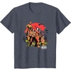 image:imageStar Wars Rogue One Last Stand Island Retro Distressed TShirtHeather Blue