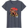 image:imageStar Wars Rogue One Last Stand Island Retro Distressed TShirtHeather Blue