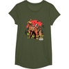image:imageStar Wars Rogue One Last Stand Island Retro Distressed TShirtOlive Green